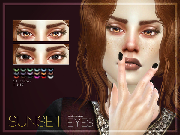 Sims 4 Crystal 5 Eyes Megapack 6.0 by Pralinesims at TSR