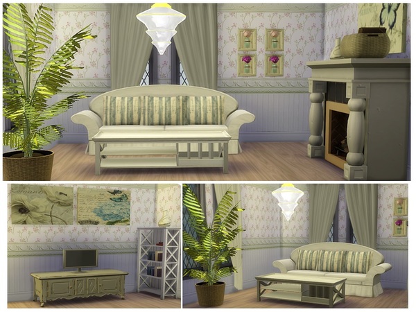 Sims 4 House Lavender by yvonnee at TSR
