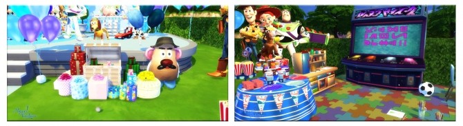 Sims 4 Party Toy Story at Victor Miguel