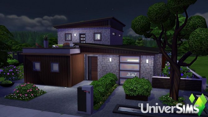 Sims 4 Citiz house by Sirhc59 at L’UniverSims