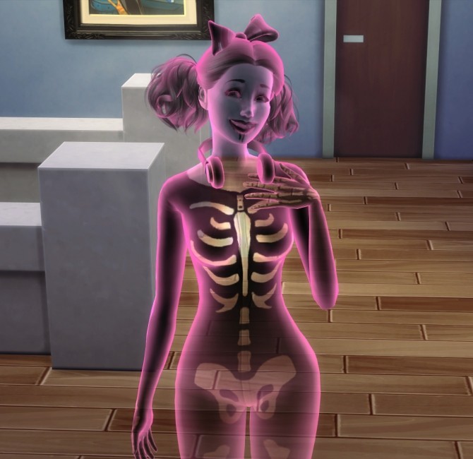 Sims 4 Murmur (YA Lady Ghost) by Alrunia at Mod The Sims