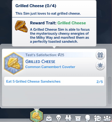 Sims 4 Grilled Cheese Aspiration by r3m at Mod The Sims