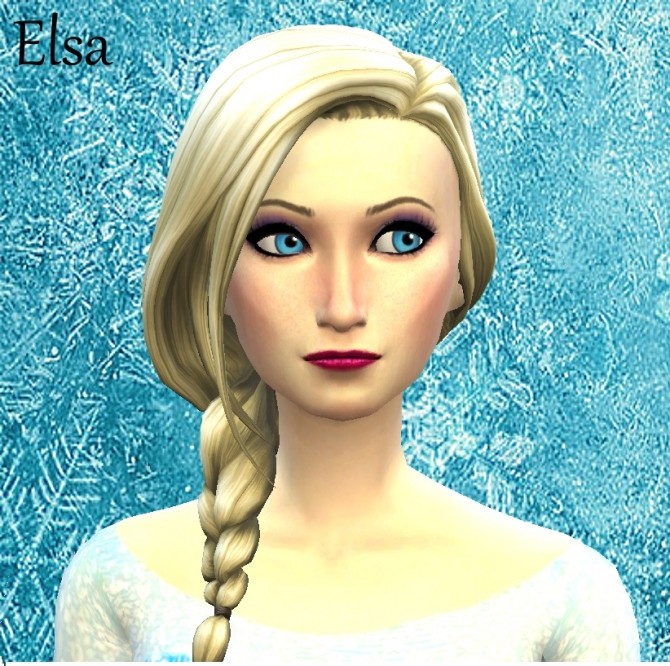 Sims 4 Frozen Elsa by Mixceny at Mod The Sims