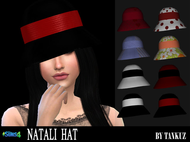 Sims 4 Natali Hat at Tankuz Sims4