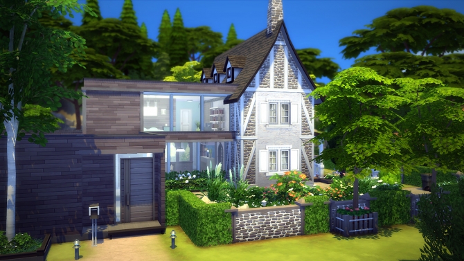 Continuum house at Fezet’s Corporation » Sims 4 Updates