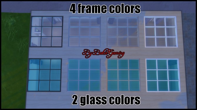 Sims 4 Transparent Floor Windows by Bakie at Mod The Sims