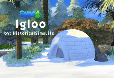 Igloo by Anni K at Historical Sims Life