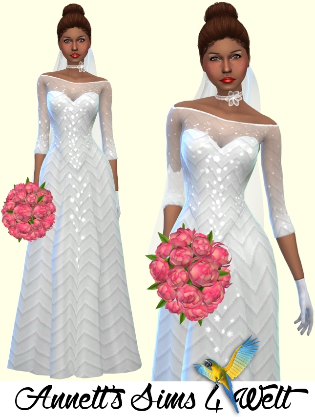 Sims 4 Wedding Dresses Part 1 at Annett’s Sims 4 Welt