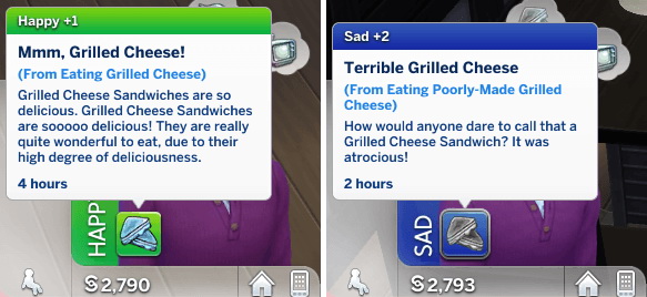 Sims 4 Grilled Cheese Aspiration by r3m at Mod The Sims