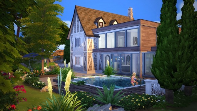 Sims 4 Continuum house at Fezet’s Corporation