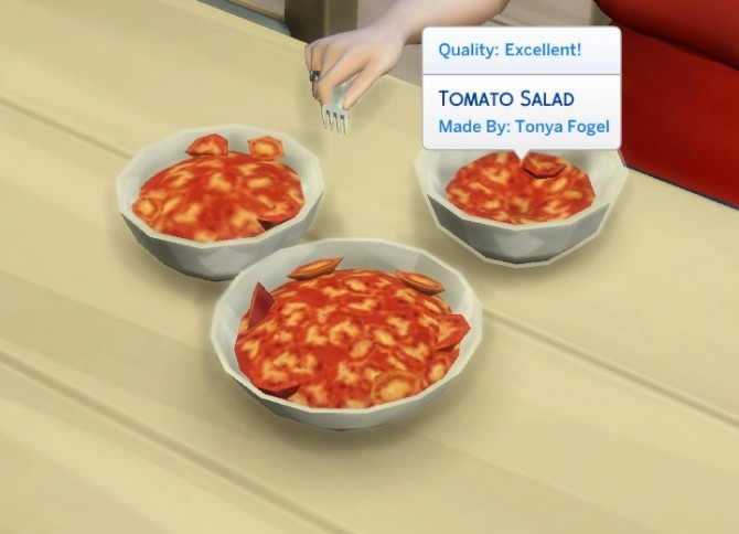 Sims 4 Tomato Salad by plasticbox at TSR