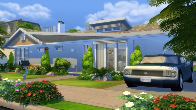 Sims 4 Sanctuary Hills house at RomerJon17 Productions