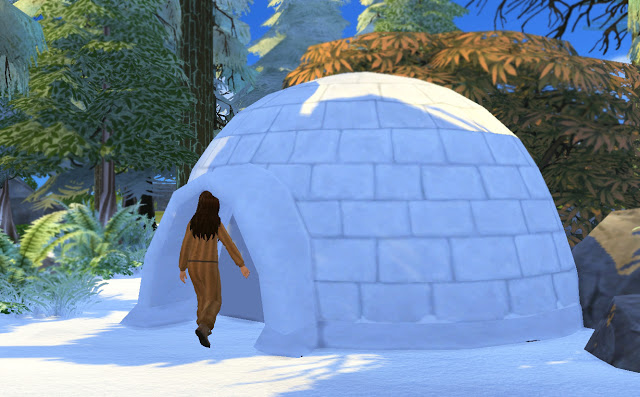 Sims 4 Igloo by Anni K at Historical Sims Life