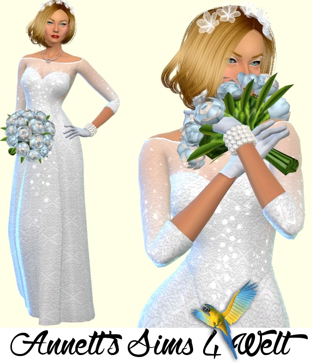 Sims 4 Wedding Dresses Part 1 at Annett’s Sims 4 Welt