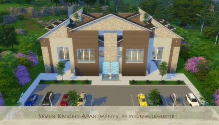 Seven Knight Apartments by MrDemeulemeester at Mod The Sims