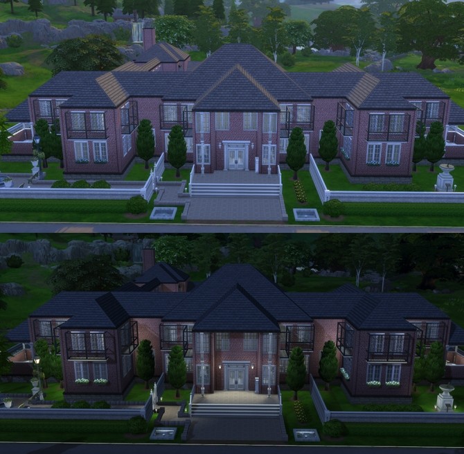 Sims 4 Whiting Psychiatric Hospital by Alrunia at Mod The Sims