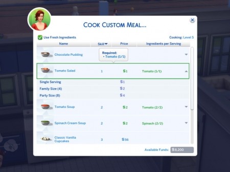 Custom Food Interactions by TheFoodGroup at Mod The Sims