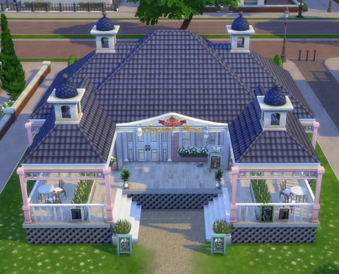 Sims 4 Saint Princess Bonbon House of Worship by Alrunia at TSR