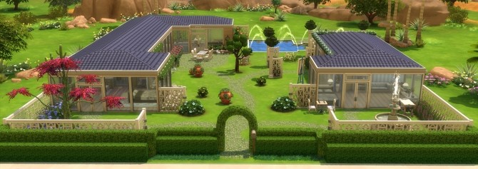 Sims 4 Apis Mellifera house by Alrunia at Mod The Sims