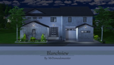 Blanchview house by MrDemeulemeester at Mod The Sims