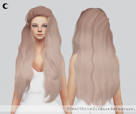 Sirens hair retexture at Kalewa-a » Sims 4 Updates