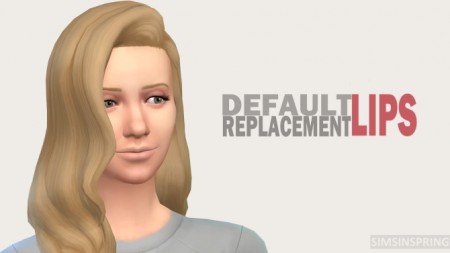 DReplacement Lips by simsinspring at Mod The Sims