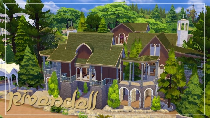Sims 4 Rivendell at Akai Sims