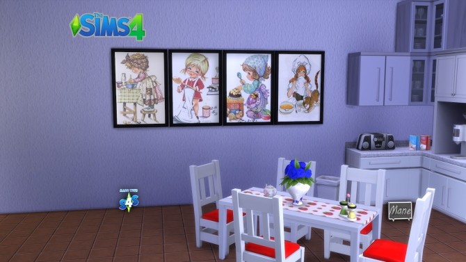 Sims 4 Chefs paintings at El Taller de Mane