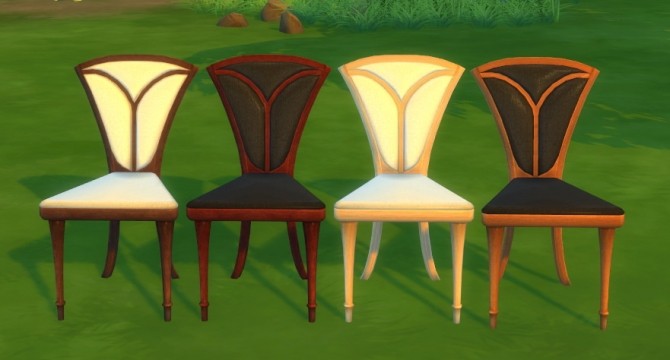 Sims 4 Nouveaulicious TS2 Conversion: Dining Chair by Hinayuna at SimsWorkshop