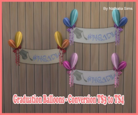 Graduation Balloons Conversion at Nathalia Sims