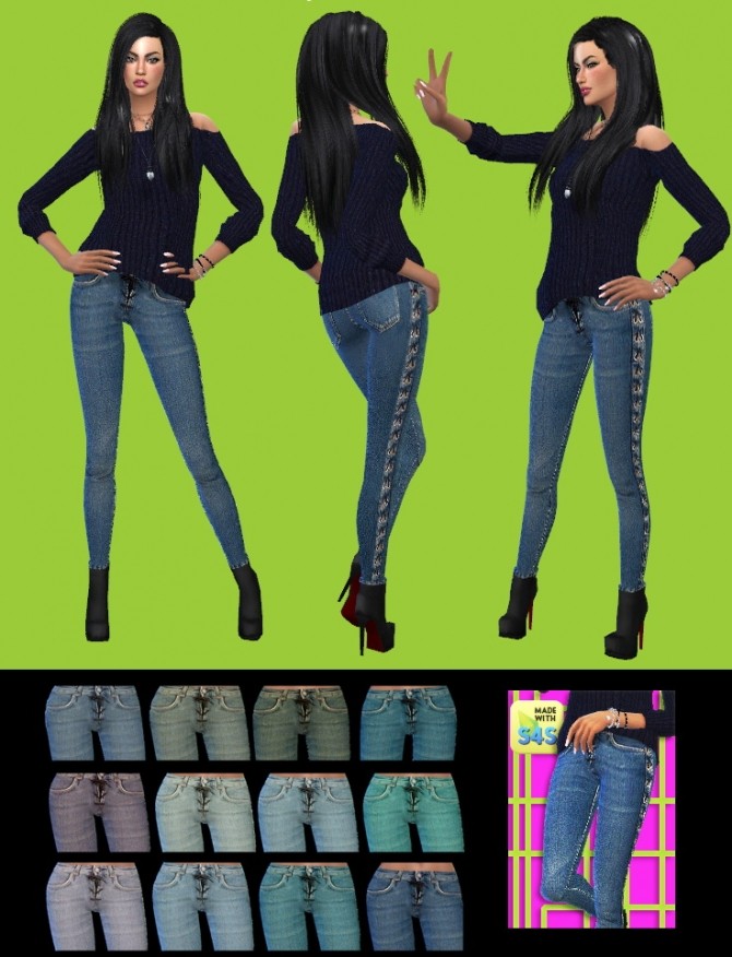 Sims 4 Jeans at Gisheld