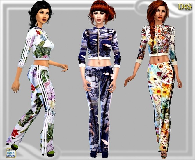 Sims 4 Exercise top and pants at Dreaming 4 Sims