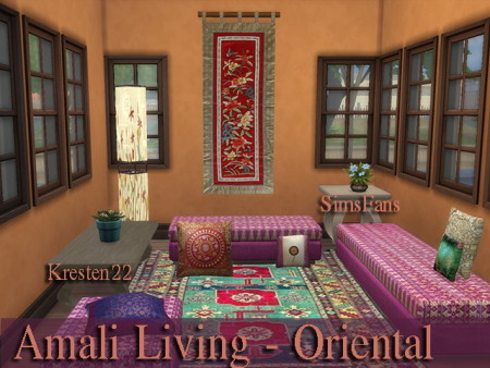 Amali Living Oriental Collections by Kresten 22 at Sims Fans