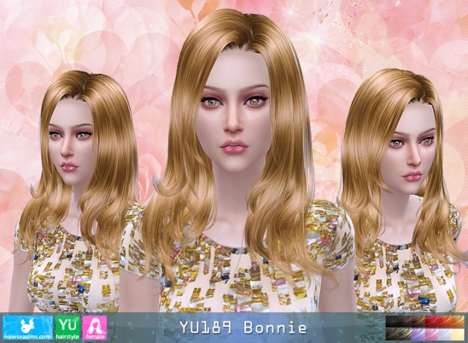 Sims 4 YU189 Bonnie hair (PAY) at Newsea Sims 4