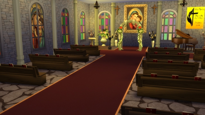 Church Stuff at SimLifeCC » Sims 4 Updates