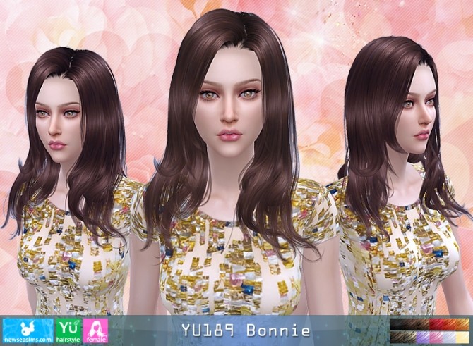 Sims 4 YU189 Bonnie hair (PAY) at Newsea Sims 4