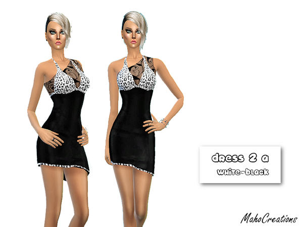 Sims 4 Dress 2 by MahoCreations at TSR