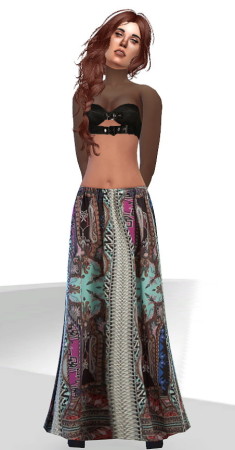 Bohemian Collection outfits at Niriidaniriis – Fashiontale Sims4
