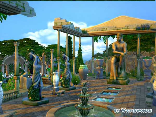 Sims 4 SIMOPOLIS by Waterwoman at Akisima