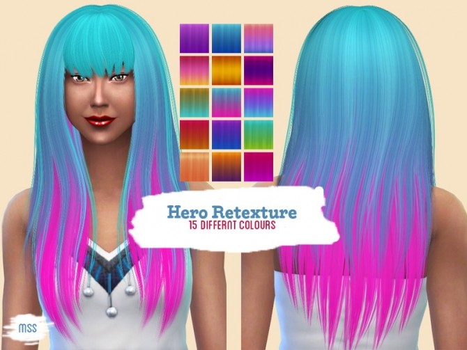 Sims 4 CoolSims Hero retexture by midnightskysims at SimsWorkshop