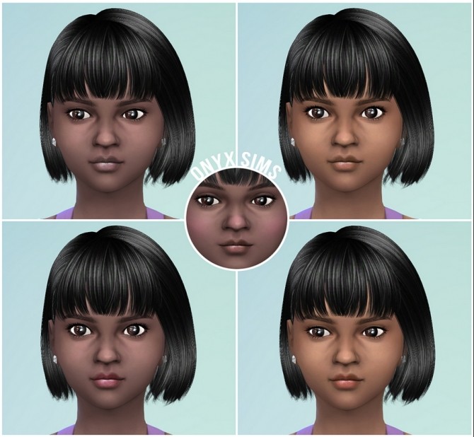 Sims 4 CU Natural Lips for Kids at Onyx Sims