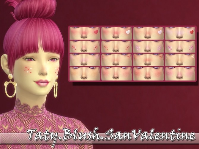 Sims 4 Blush San Valentine 1.0 by Taty86 at SimsWorkshop