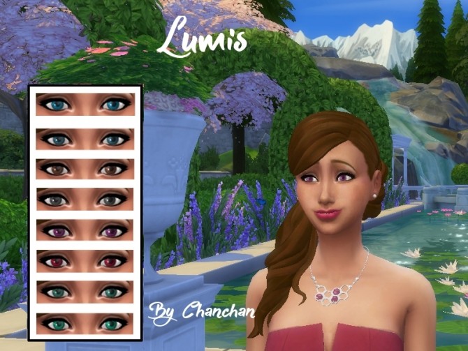 Sims 4 Lumis eyes by Chanchan24 at Sims Artists