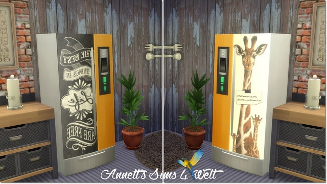 Sims 4 Fridge with Pictures at Annett’s Sims 4 Welt