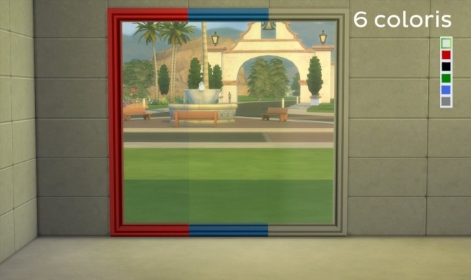 Sims 4 Aurore windows by Maman Gateau at Sims Artists