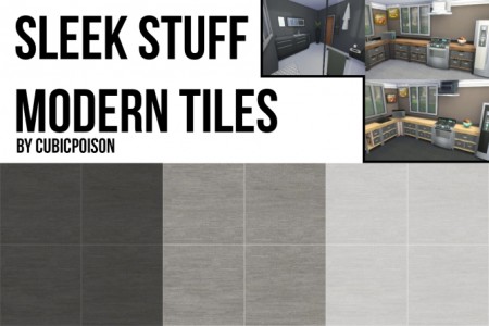 Sleek Stuff Modern Tile by CubicPoison at Mod The Sims