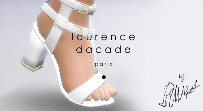 Sims 4 Dacade Sandals by MrAntonieddu at MA$ims4