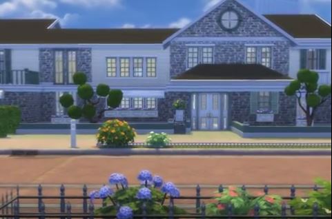 Sims 4 Landhaus by Blackbeauty583 at Beauty Sims