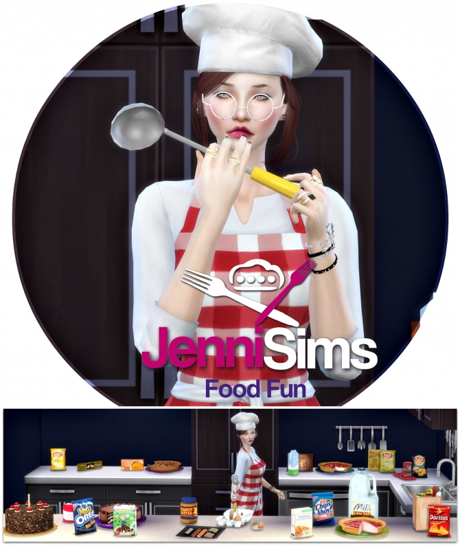 Food Fun 20 Deco Items Spoon Acc At Jenni Sims Sims 4 Updates