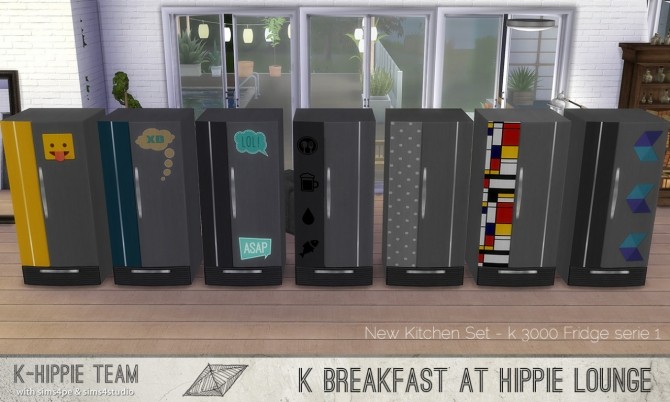 Sims 4 7 Refrigerators K3000 volume 1 at K hippie